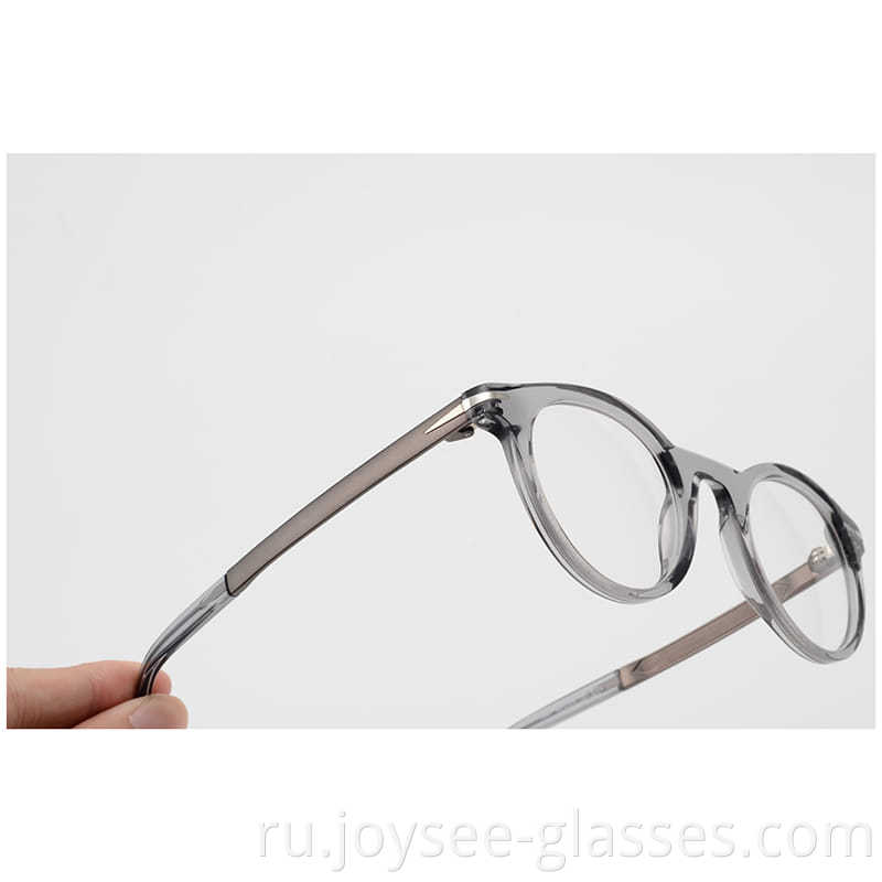 Round Retro Acetate Eyewear 7